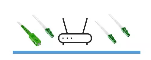 Glasfaseranschluss Router
